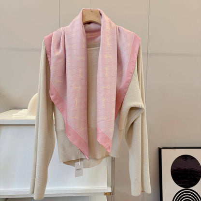 XGC30 Silk satin 90-90CM Scarf