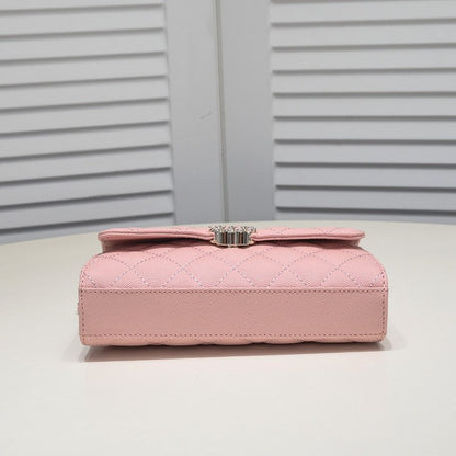 LCP01 Leather shoulder bag 19-10-4.5CM Bags