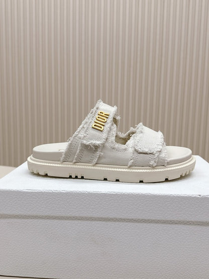 ODS3 Leather Women Slipper Size 35-42 Shoes with box