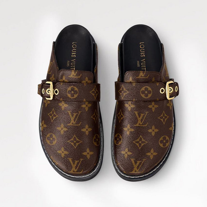 MLS9 Leather slippers Women shoes 35-40 With box