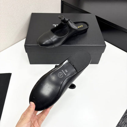 MBCS11 Leather Slippers Size 35-40 Shoes with Box