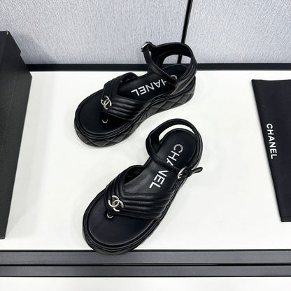 MBCS2 Leather Slippers Size 35-40 Shoes with Box