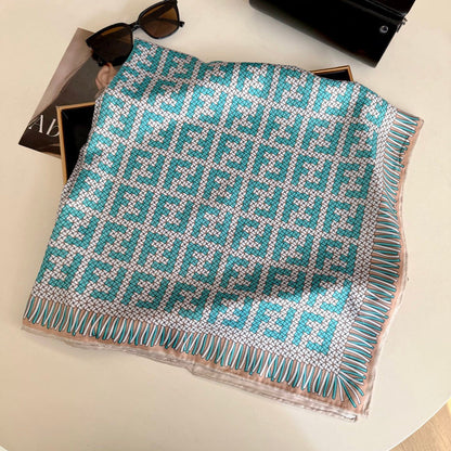 XFC16 Silk satin 90-90CM scarf