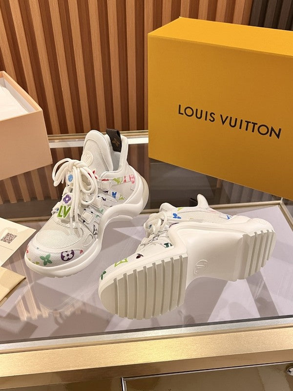 OLS37 Leather Women 5.5CM Shoes 35-41 with box