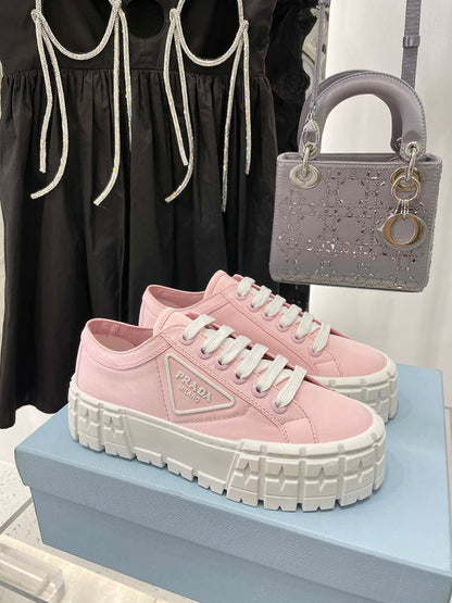 MJPS10 Women 35-40 Shoes 5CM Leather shoes With Box