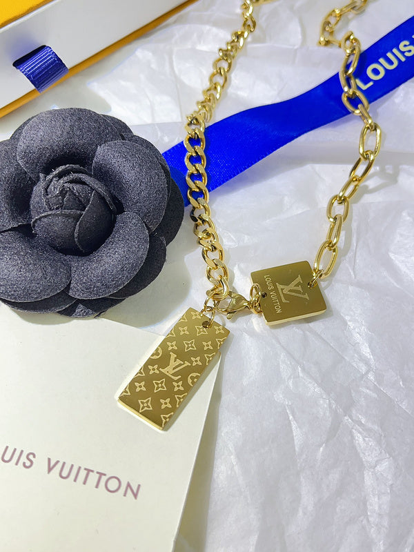 X629  Titanium steel new fashion necklace jewelry