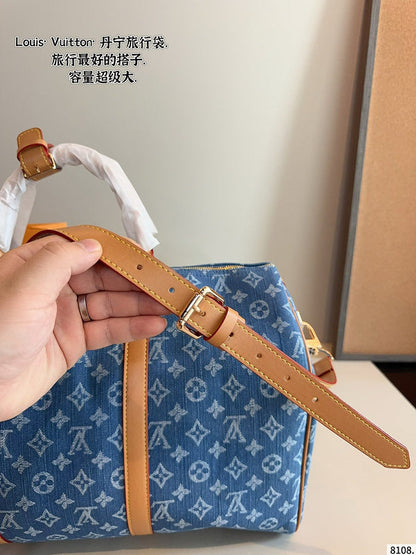 MLP38 Leather Bag 50-23-29CM Travel   for women and men Bags