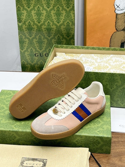 OGS39 Leather Women 35-42 And Men 40-46 Shoes With box