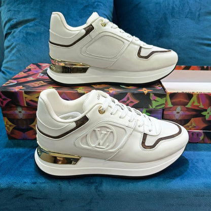 OLS25 Leather Women 35-42 And Men 40-45 sneakers shoes With box