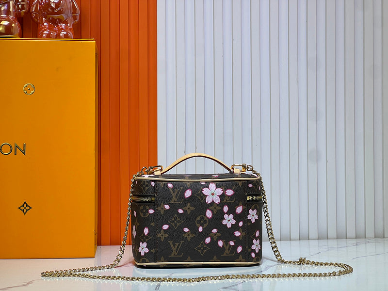 LLP121 cosmetic Bag 20-13.5-12CM PVC Leather Bags