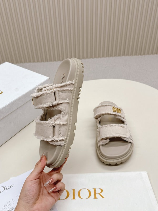 ODS3 Leather Women Slipper Size 35-42 Shoes with box