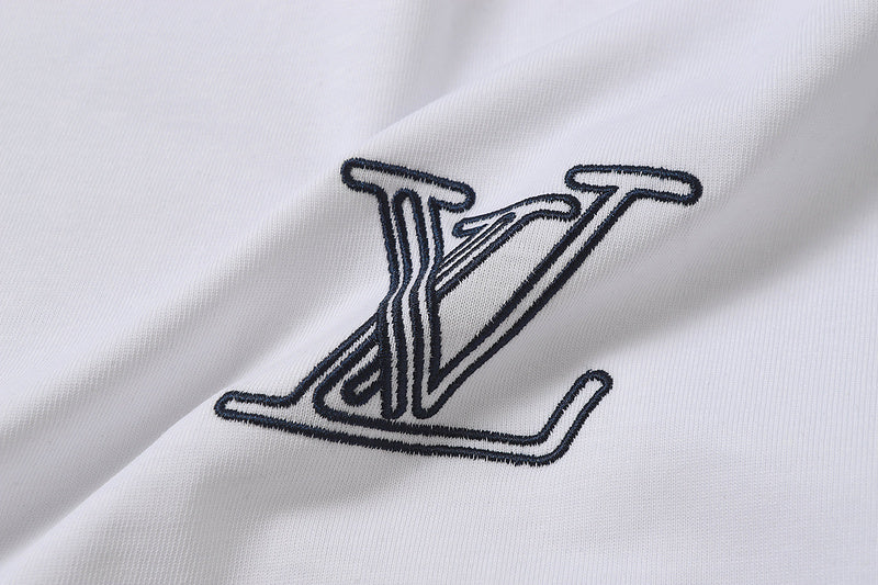 LVC003  Men's and women's summer short-sleeved T-shirt clothes