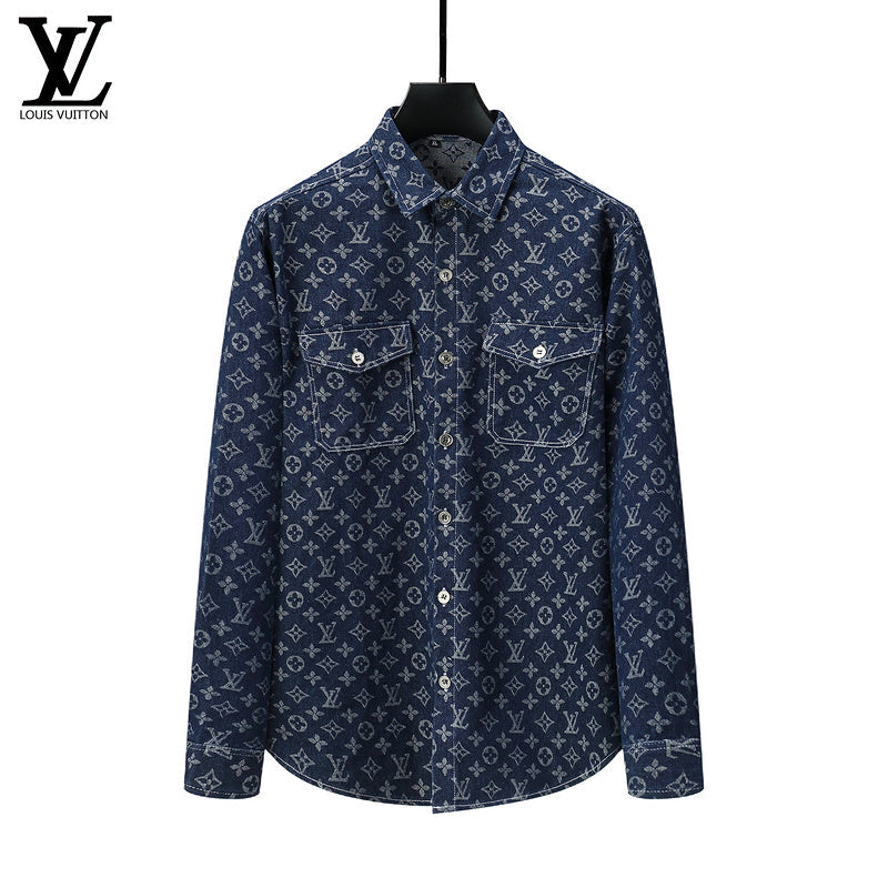 LVC113 New autumn and winter denim shirt