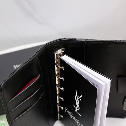 LYP39 High quality leather wallet with box 15x10.5x2.5cm pocketbook