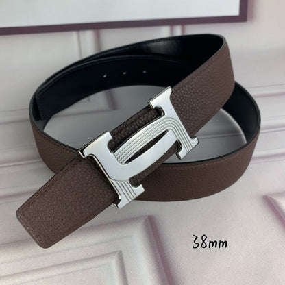 HBL5 Real leather 3.8CM 95-125CM Belt with all packing