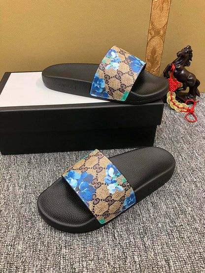 YGS13 shoes man and women slippers with all packaging