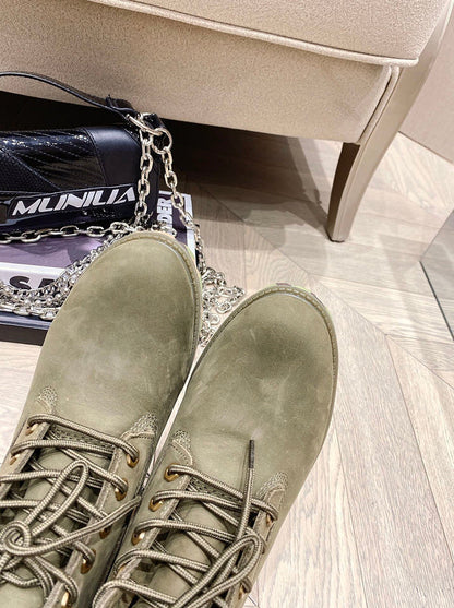 HFUS1 Wool Women 35-40  Man 40-46 Leather Shoes with box