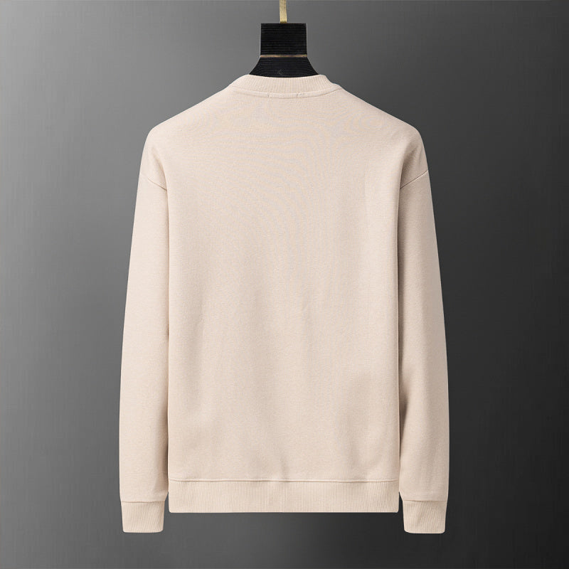 MOC034 New men's autumn and winter double-sided cotton new pullover hoodie clothing