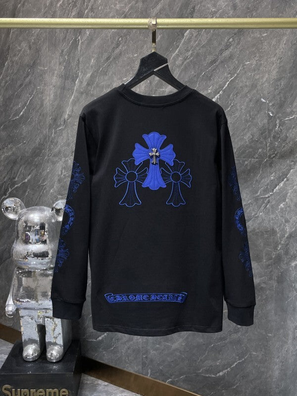 KLC20 New men's and women's pure cotton long sleeved casual clothes