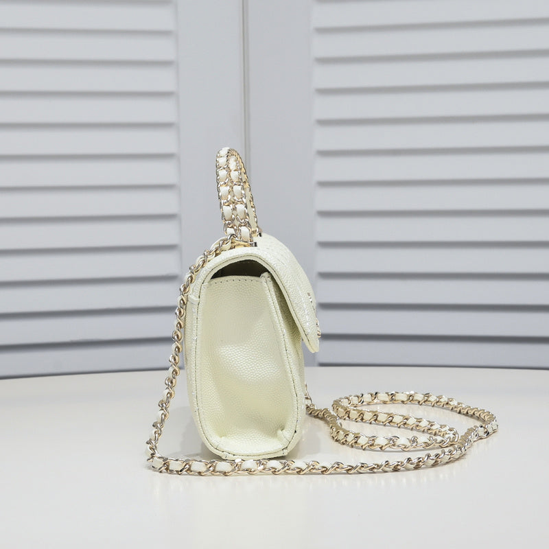 LCP01 Leather shoulder bag 19-10-4.5CM Bags