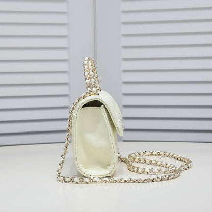 LCP01 Leather shoulder bag 19-10-4.5CM Bags