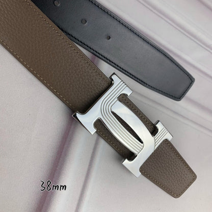 HBL5 Real leather 3.8CM 95-125CM Belt with all packing