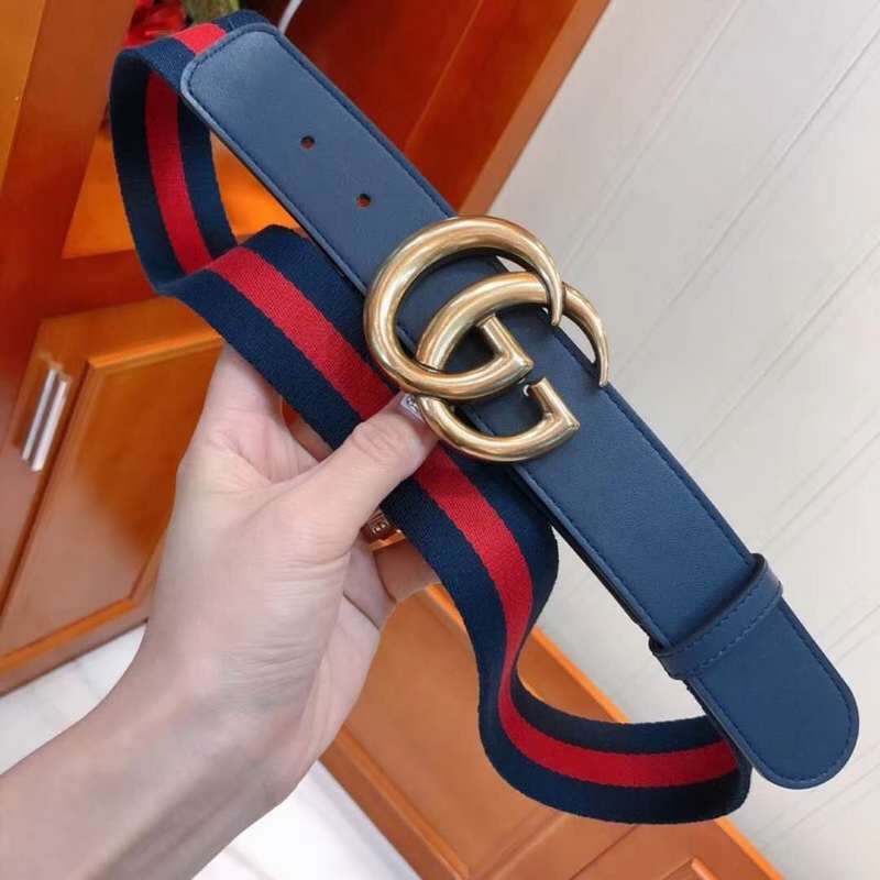 GCBL15 wide 3.8cm total length 100-125cm Leather Belt High Quality With packing