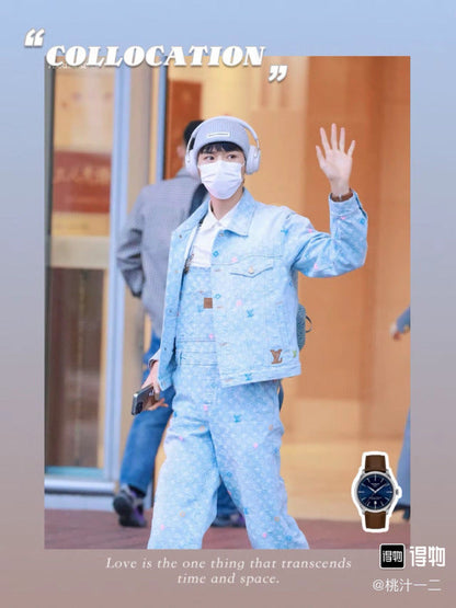 LVC020   New high-quality spring and autumn men'sand women’s jacket denim jacket clothes