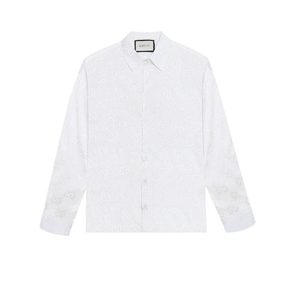 GUC082 New men's shirt with long sleeves Clothing