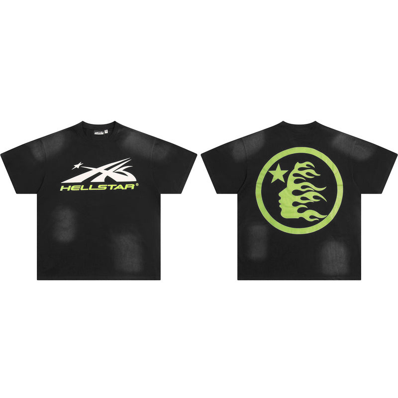 HEC4  Men's and women's summer short-sleeved T-shirt clothes