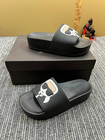 YKS5 Leather slippers couples shoes 36-45 With box