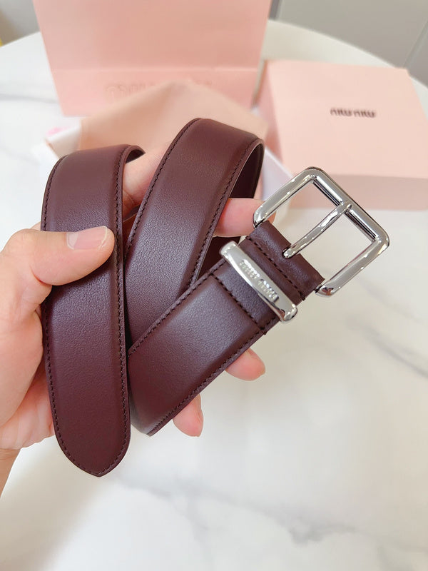 MBL1 Real leather 3.5CM 95-110CM Belt with all packing