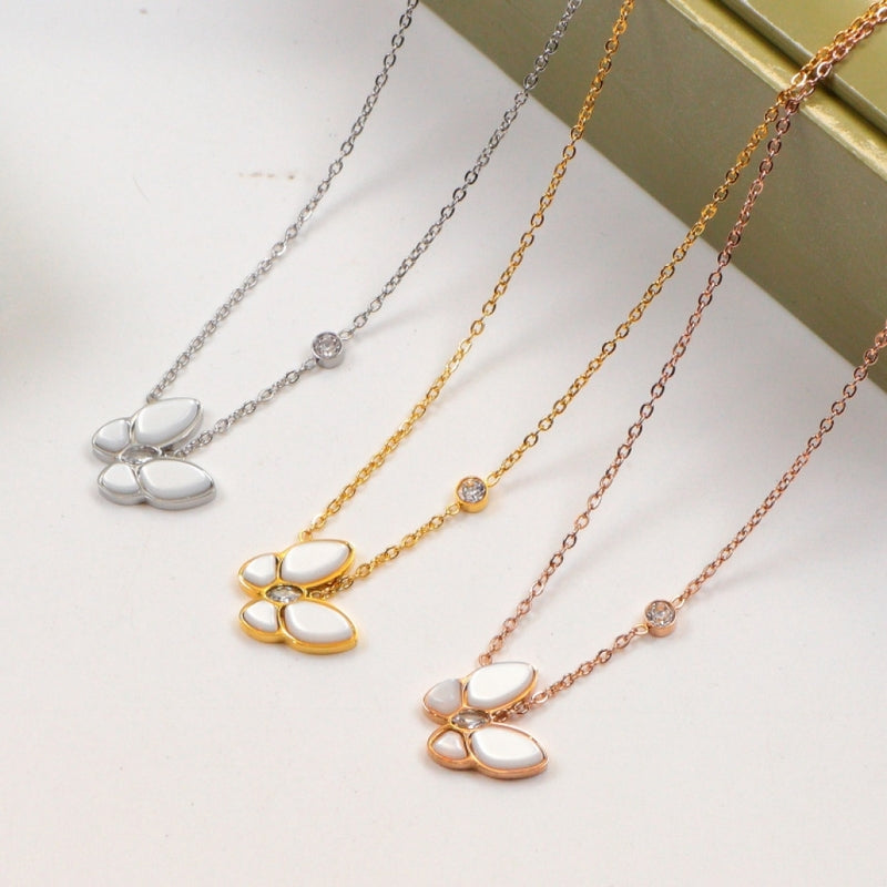 VAN25 Necklace 316L steel plating gold Jewelry