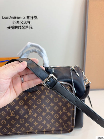 MLP22 Leather Bag 50-23-29CM Travel   for women and men Bags