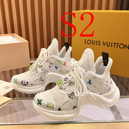 OLS37 Leather Women 5.5CM Shoes 35-41 with box