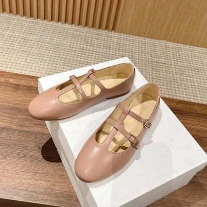 MCS4 Leather slippers shoes 35-40 With box