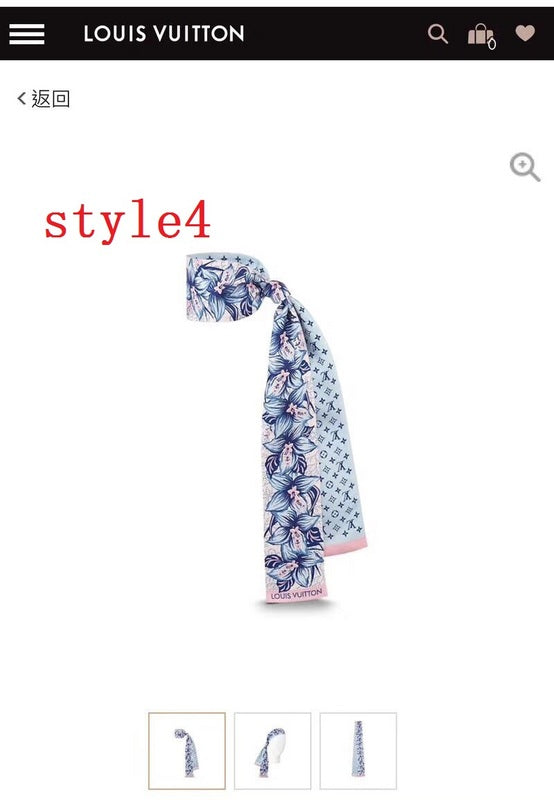 LSC41 Silk satin 8-120CM scarf for lady