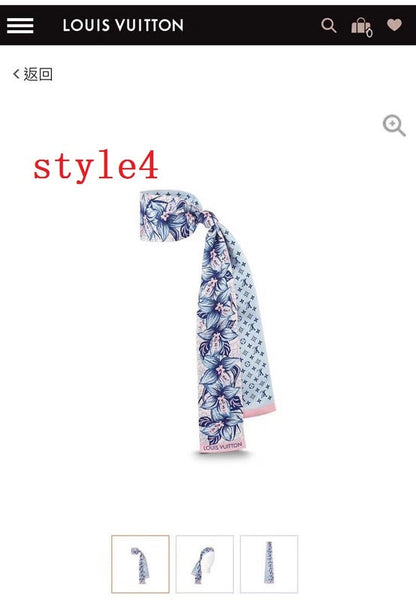 LSC41 Silk satin 8-120CM scarf for lady