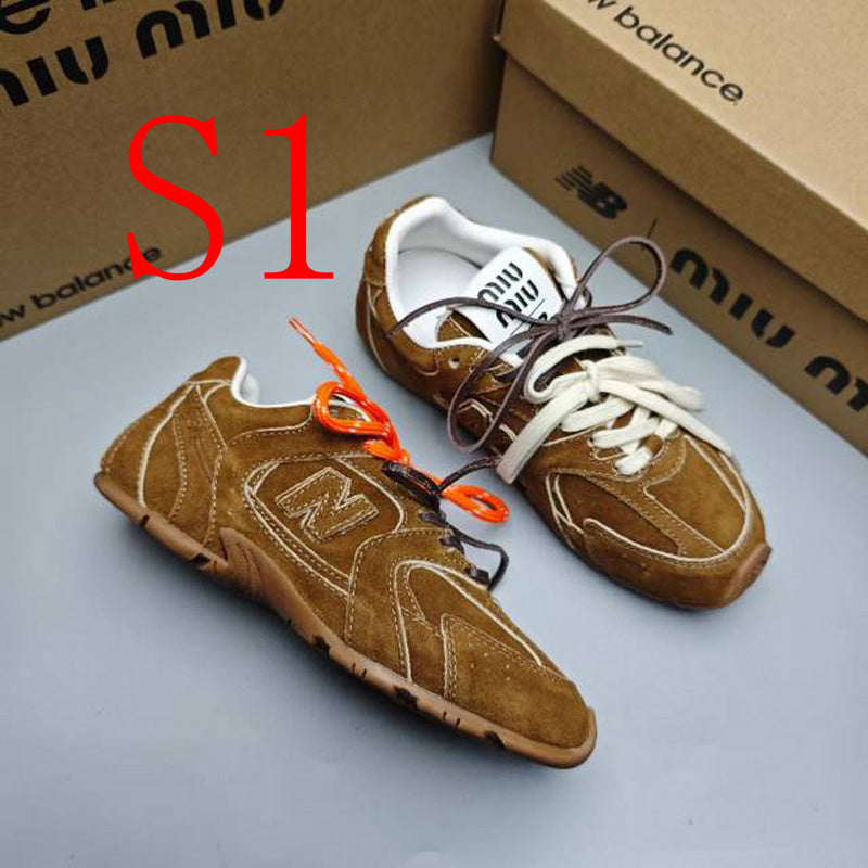 OMS2 Leather Shoes 2.5CM Women 35-40 with box