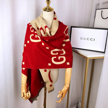 XGC11 cashmere blend 65-190CM Scarf