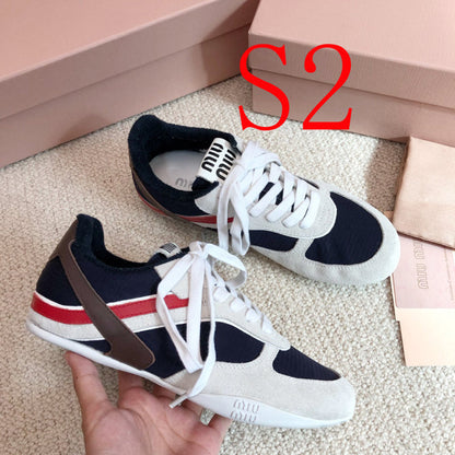 GMS1 Leather Women 35-40 shoes with box