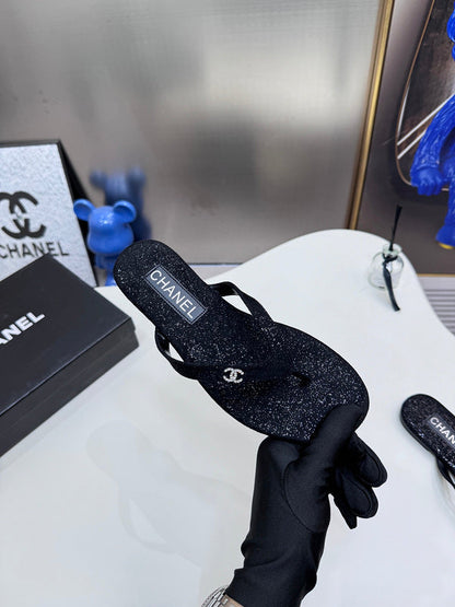 MBCS4 Leather Slippers Size 35-42 Shoes with Box