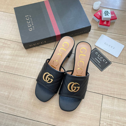 MJGS60 Slippers 6.5CM Women shoes 35-40 With box