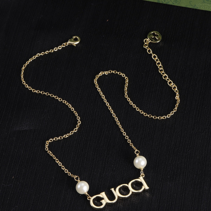 GN34 Necklace 316L steel plating gold Jewelry