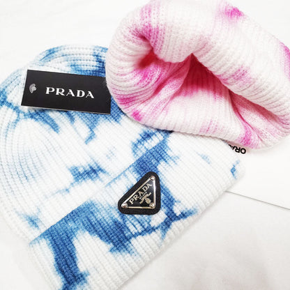 PPRH1  Tie dye knitted hat