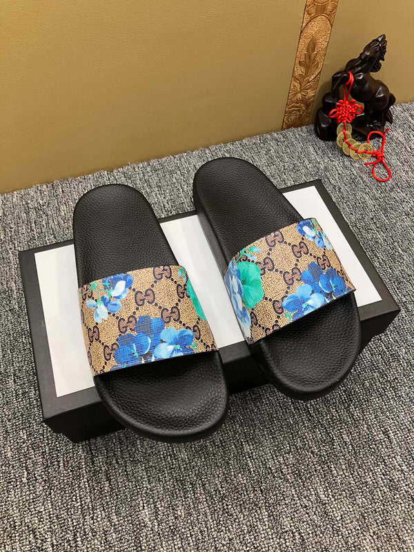 YGS13 shoes man and women slippers with all packaging