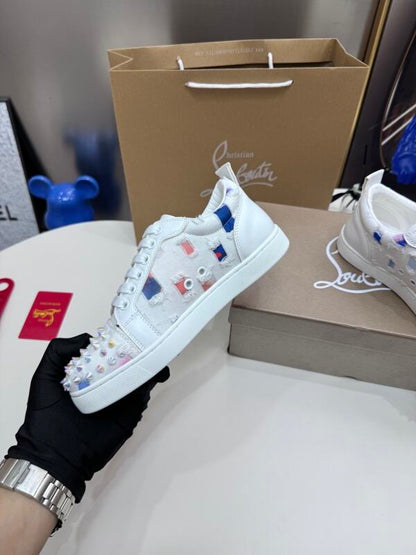 MCLS12 Women 35-40 and Men 40-45 Leather Shoes With Box