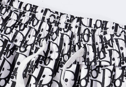 DIC76  Classic full-print custom-made embossed shorts