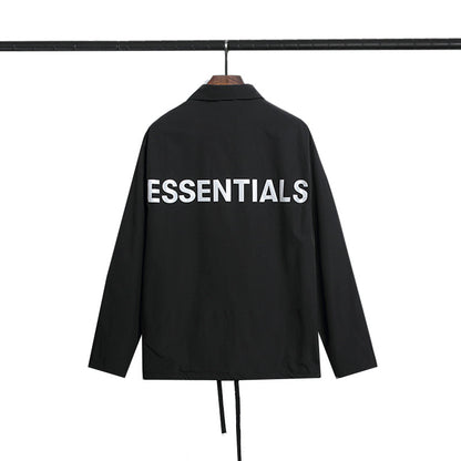 ESC7   3M reflective letters LOGO coach jacket windbreaker jacket