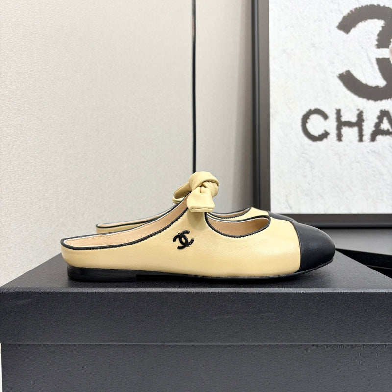 MBCS11 Leather Slippers Size 35-40 Shoes with Box